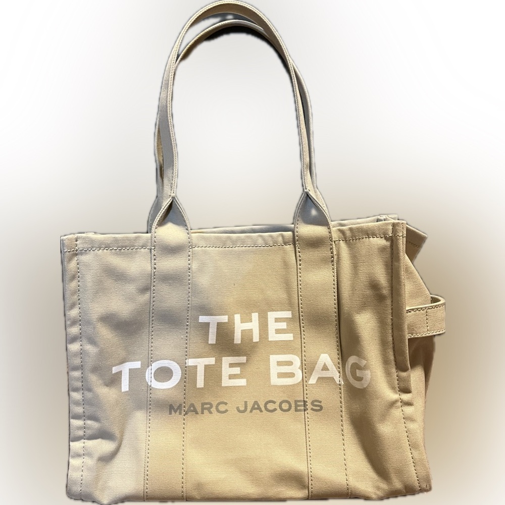 Marc Jacobs The Canvas Large Tote Bag in beige - Picture 5 of 6